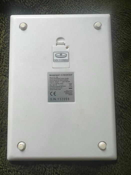 Весы кухонные SilverCrest  до 5 кг Прив . из Франции