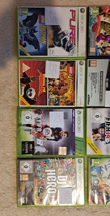 Sprzedam gry na Xbox 360