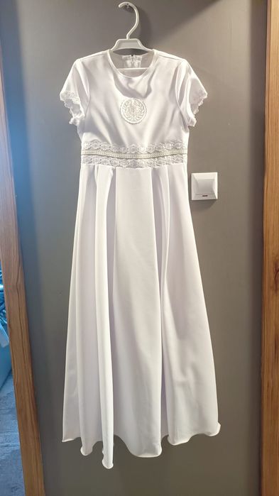 Sukienka/Alba komunijna dla dziewczynki  146 cena kompletu!