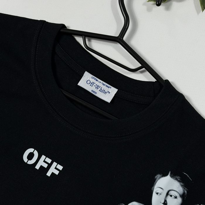 Футболка Off White Mary S-XL оверсайз тишка офф вайт мария футба