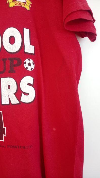 Koszulka używana Liverpool UEFA CUP 2001 pamiątkowa kolekcjonerska
