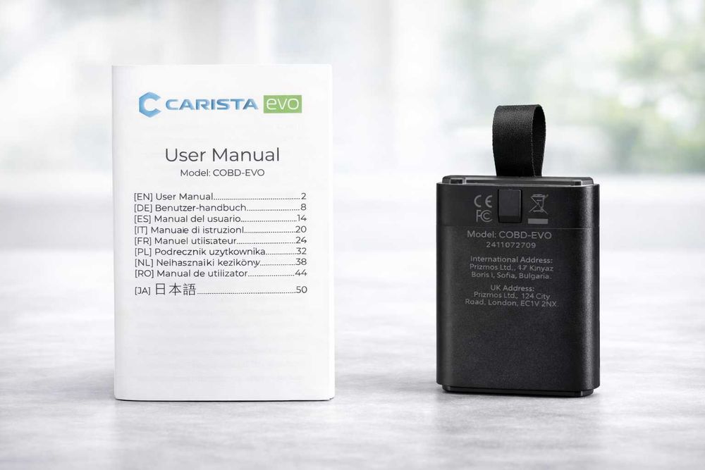 Автосканер Carista EVO Pro OBD2 діагностика кодування адаптації Android iOS