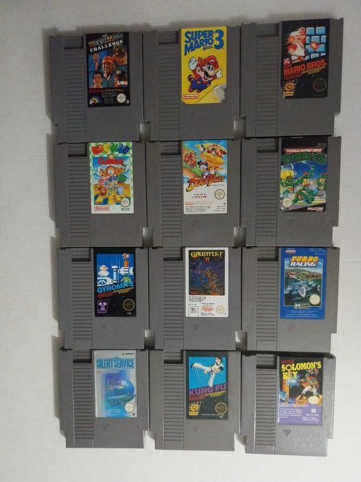 Lote jogos NES I