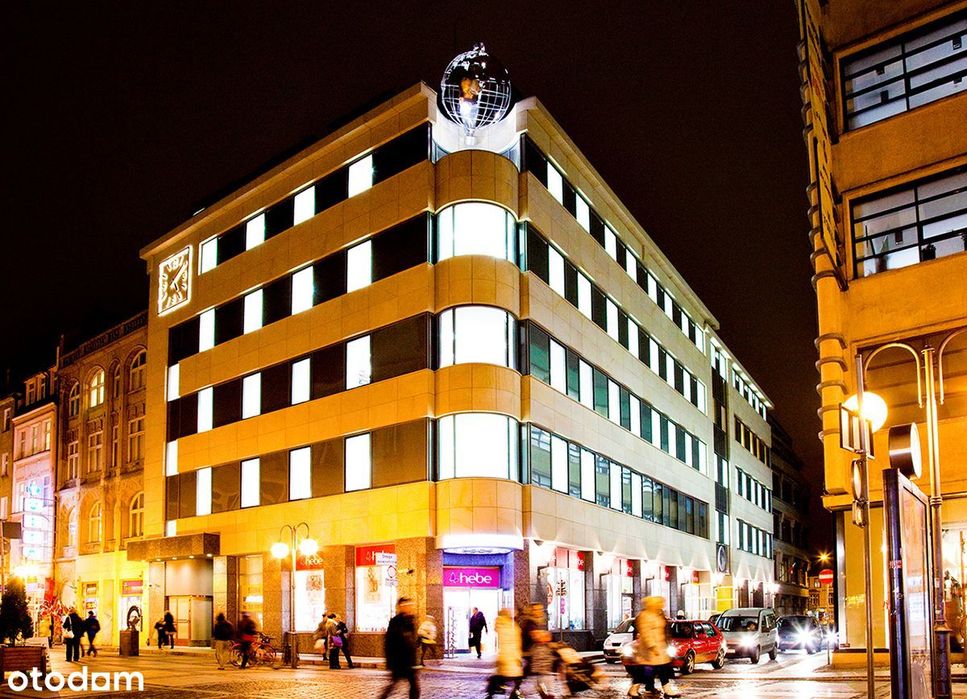 Przestronne biuro w centrum Wrocławia, 232,09 m2.