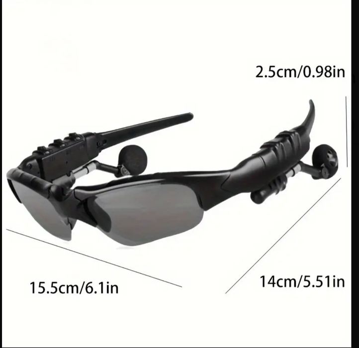 Okulary z sluchawkami