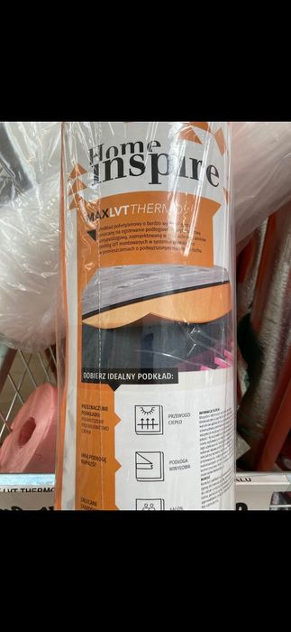 Podkład pod panele winylowe o gr. 1,5mm rolka 8m