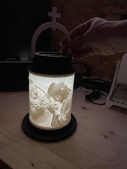 Лампадки персоналізовані 27см. на сонячній батареї