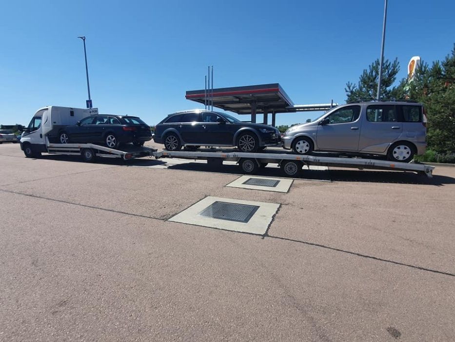 Transport Samochodów Aut Niemcy Belgia Holandia Autotransporter
