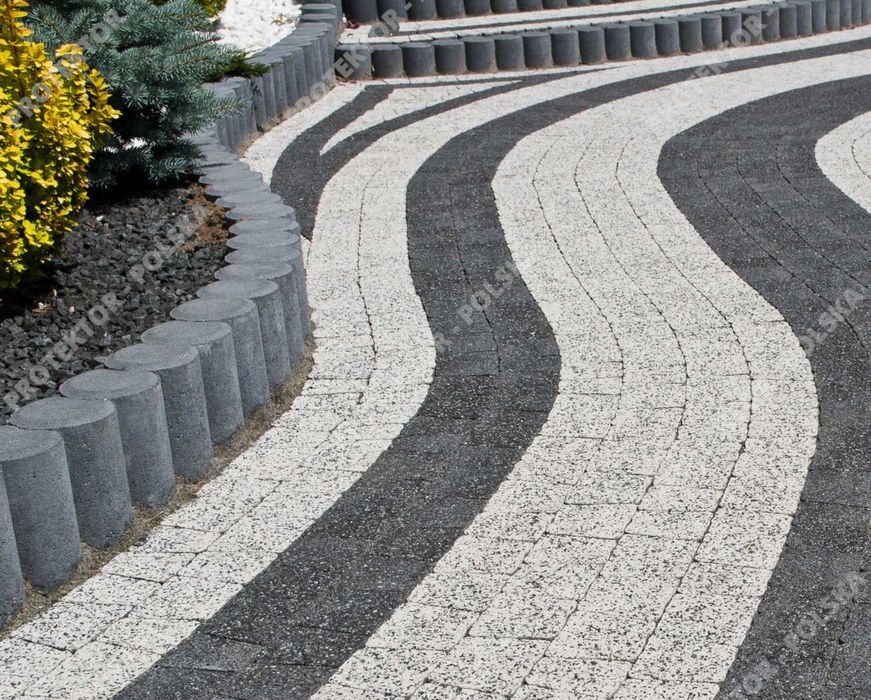 kostka brukowa LUNGA BRUK podjazd plac nawierzchnia parking chodnik