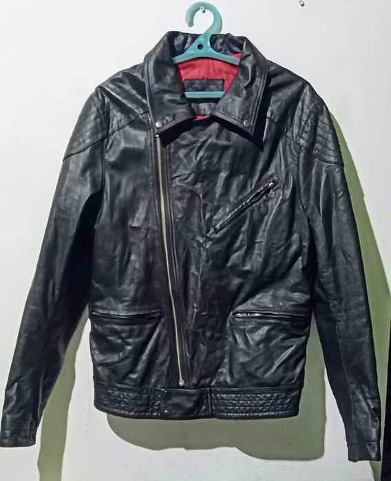 Кожанная куртка  Asos