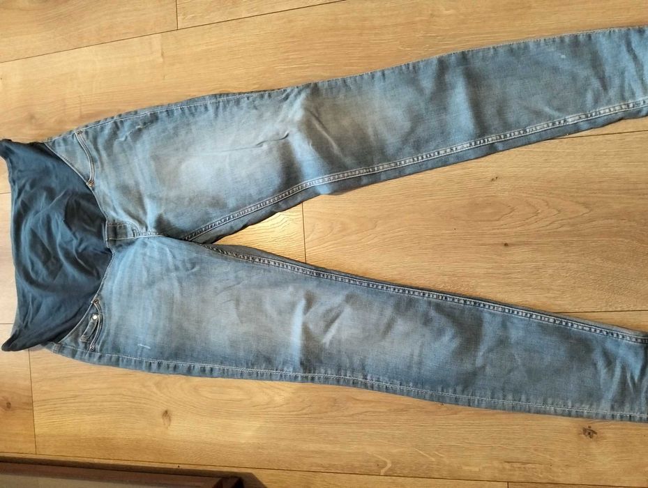 Spodnie ciążowe h&m 2 sztuki