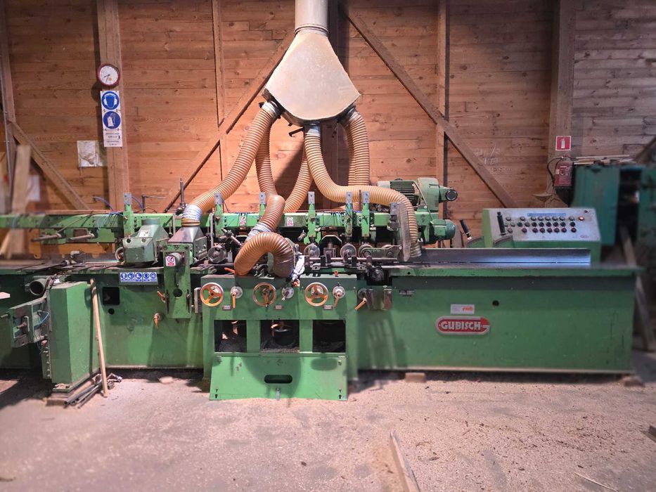 STRUGARKA czterostronna 7 glowicowa Gubisch