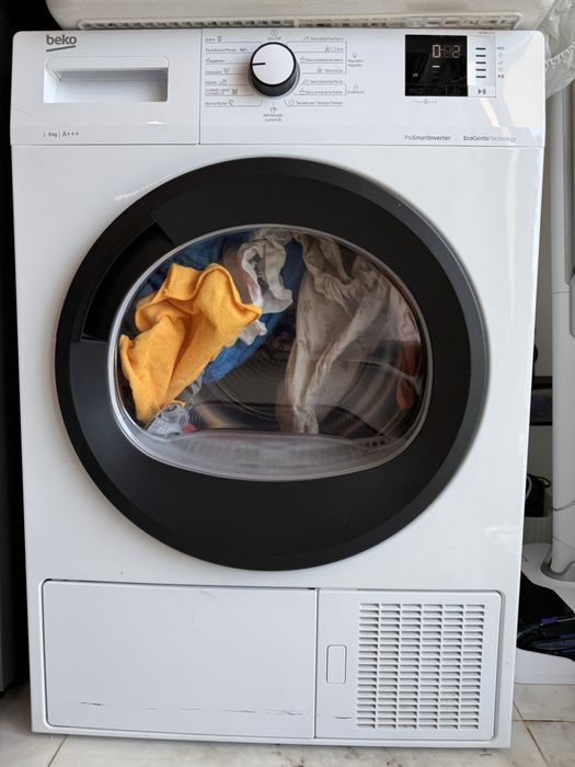 Máquina de secar roupa Beko – 8 kg, bomba de calor A+++