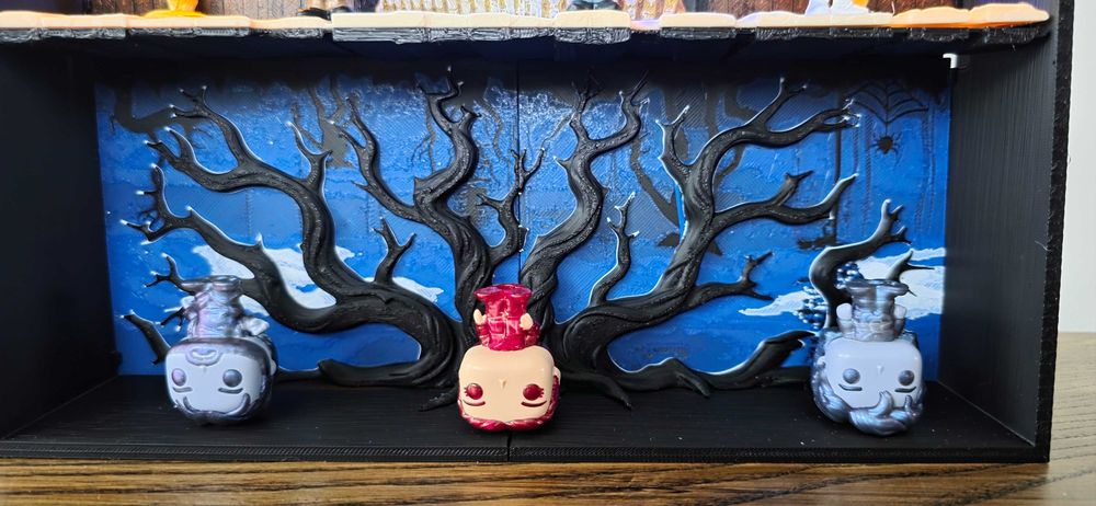 Półka / Stojak - Kinder Joy - ledy - Stranger Things