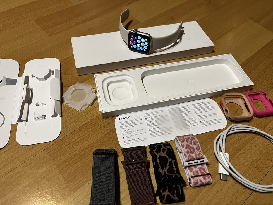 Jak NOWY Apple Watch SE 2 gen.  GWARANCJA Apple, bateria 100%, komplet