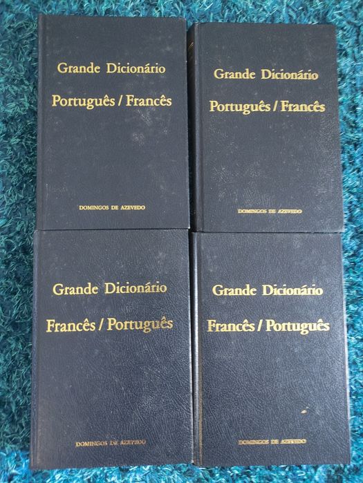 Grande dicionário francês/português - português/francês (4volumes)