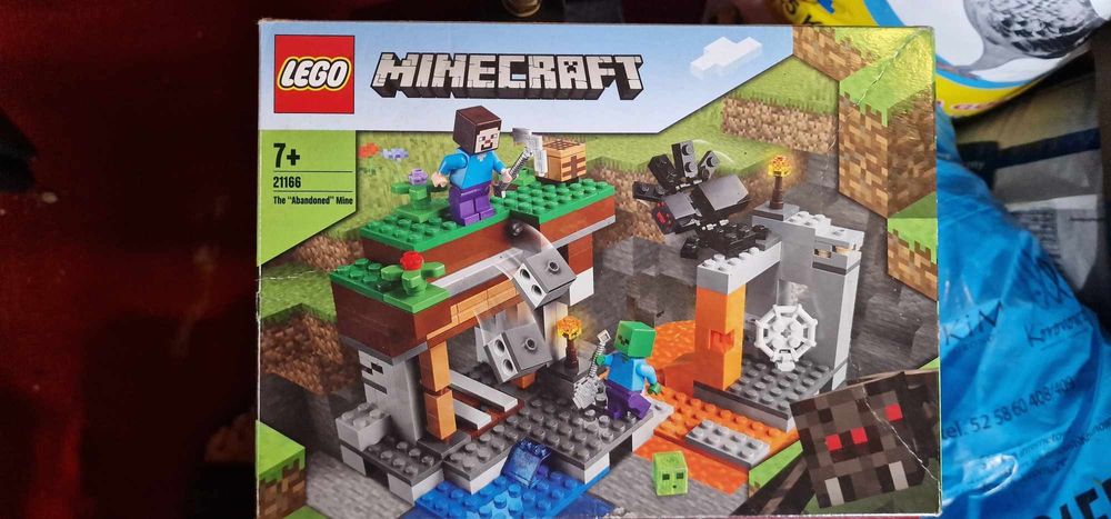 Lego minecraft 21166 sam kartonik