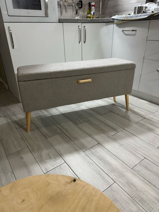 Банкетка пуф с нишей для хранения