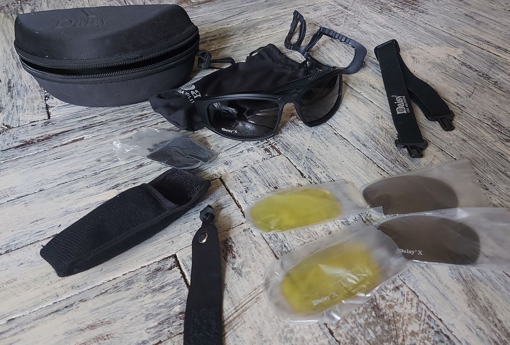 Окуляри балістичні Daisy X7 3 лінзи