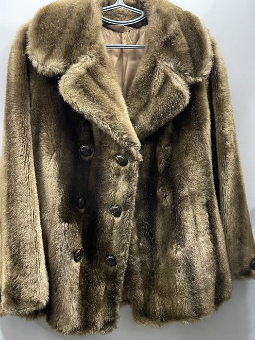 Преміальна вінтажна шуба Tissavel (Франція) — Еко-хутро класу люкс
