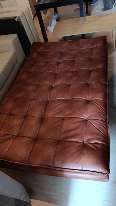 Sofá cama pele sintético