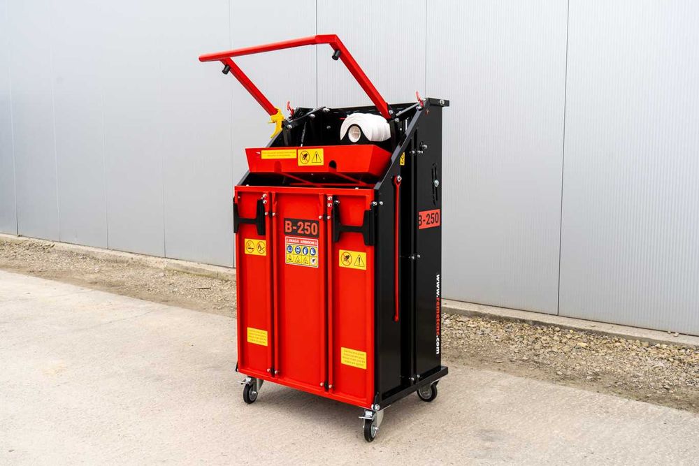 Belownica REMET B-250 = do kartonów folii PRASA do makulatury NOWOŚĆ