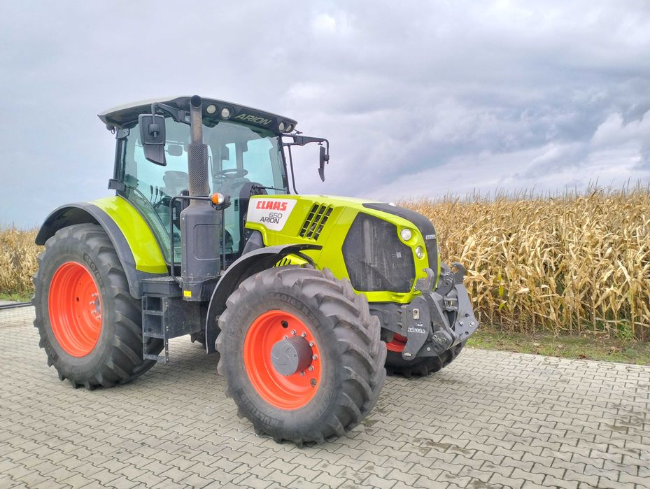 Claas Arion 650, 1 właściciel, dla rolnika ryczałtowego, umowa kupna