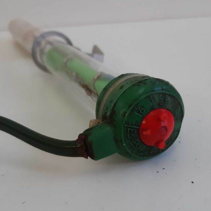 Retro Antigo Aquecedor Água Aquário 220V 18 a 30 graus Funcional