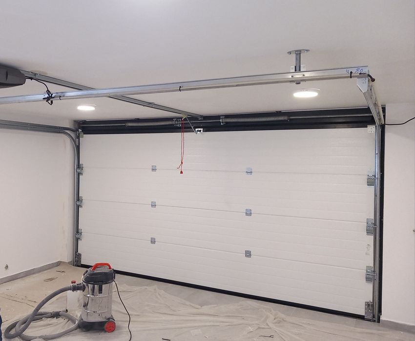Portão seccionado de garagem por medida Novas cores
