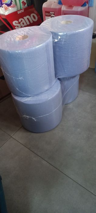 Ręcznik papierowy Mega Duża Rola  Big  Czysciwo 300/1 Niebieski Mega D