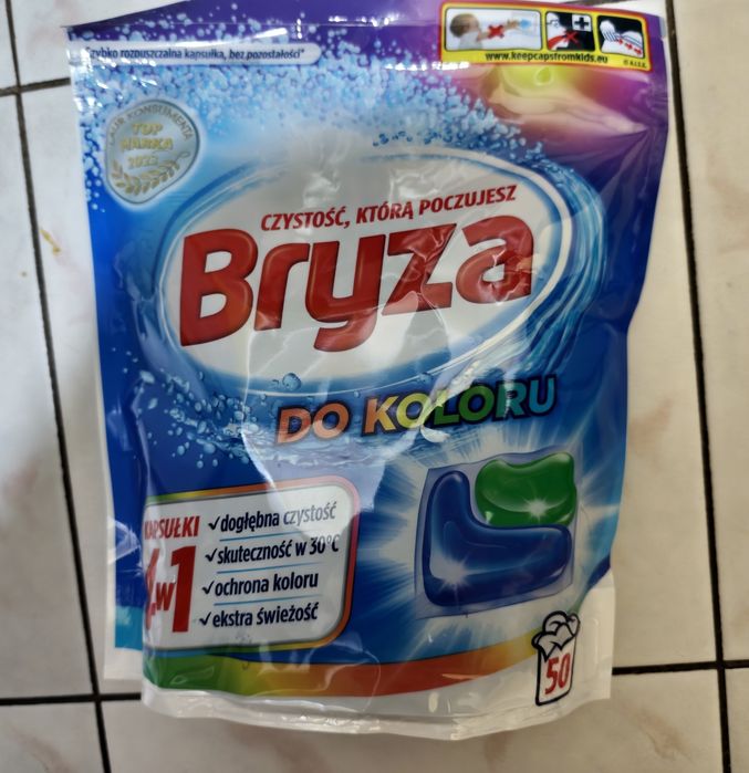 Sprzedam kapsułki do prania Bryza 50szt