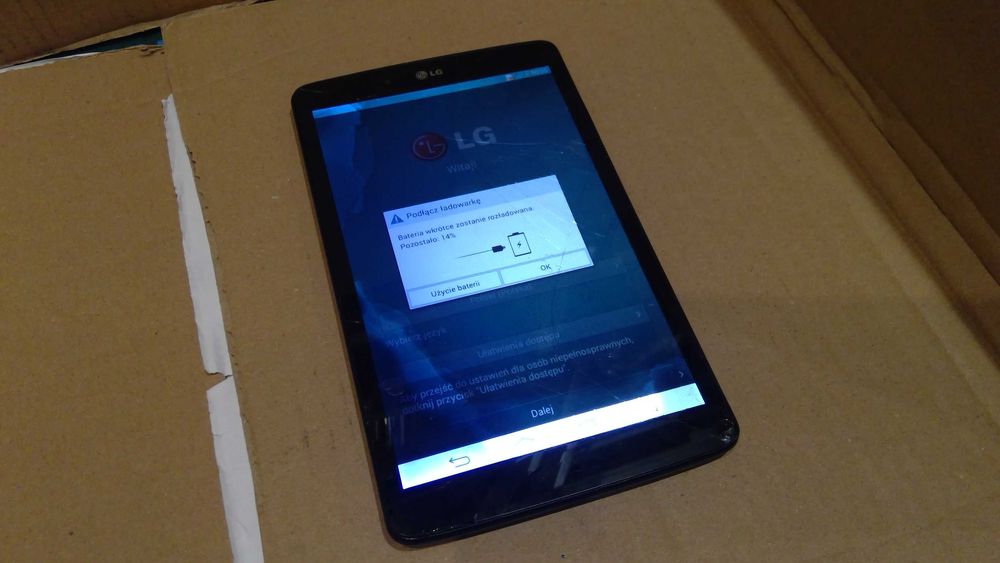 Tablet LG V490 T278