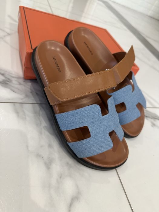 Тапки, шльопанці Hermes