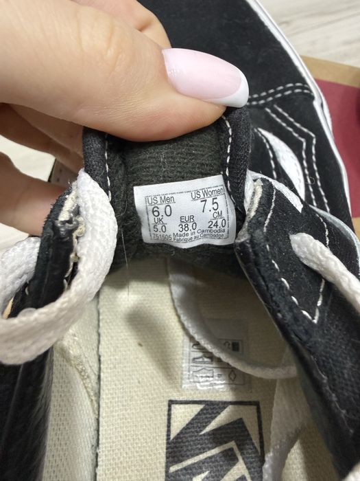Кеды Vans  Ванс 24см UK 5