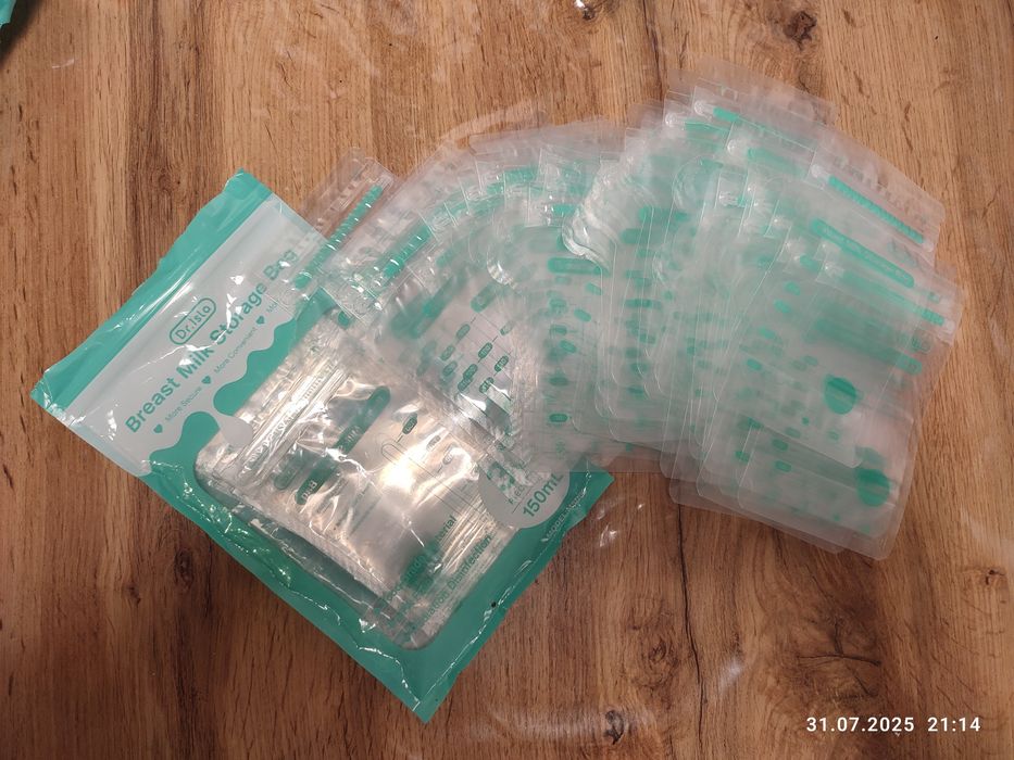 Пакети для заморожування грудного молока