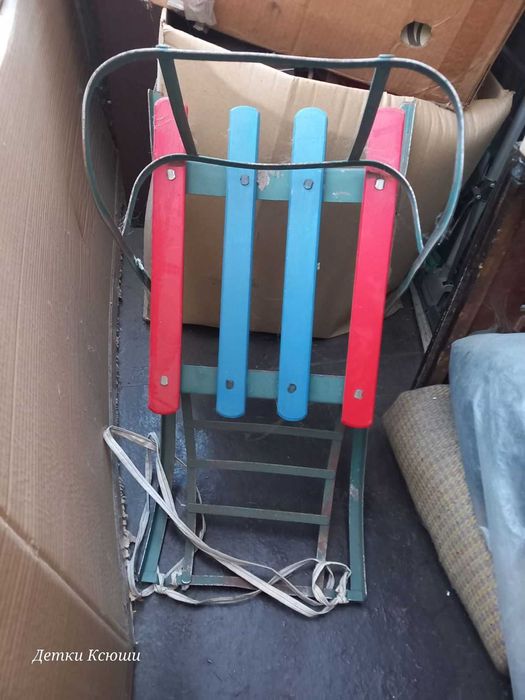 Дитячі санки, б/в, добрий стан.