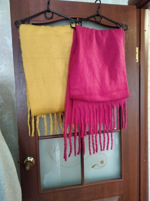 Об'ємні шарфи стильні яскраві