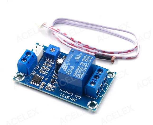 Реле с датчиком освещенности 12В 10A/AC 250В ; 10А/DC 30В: 95 грн ...