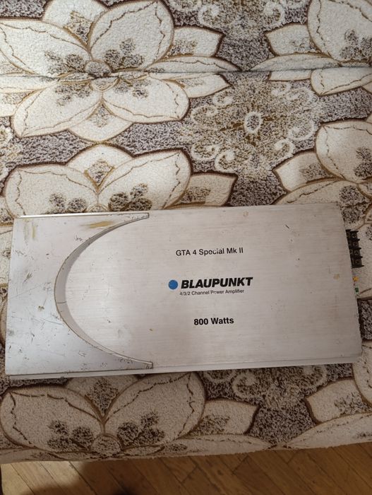 Автомобільний підсилювач звуку Blaupunkt GTA 4 Special Mk II (4-канальний, 800W)