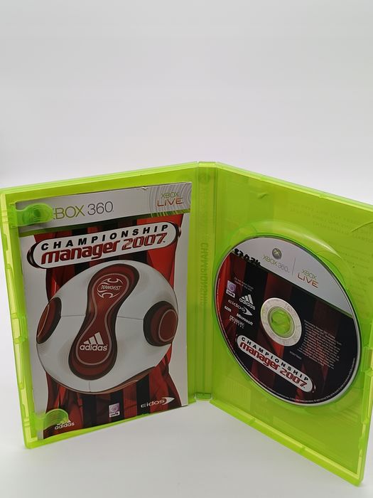 championship manager 2007 xbox 360 pudełkowa
