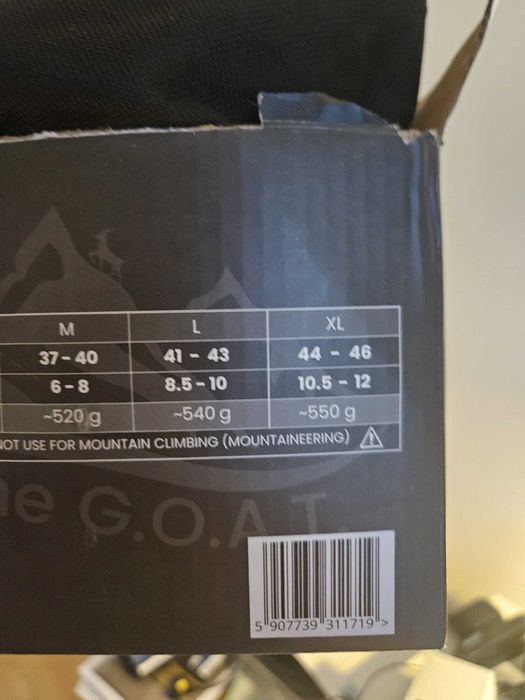 Raczki Mountain Goat Standard  L [40-42] PRO+ solidne stan bdb