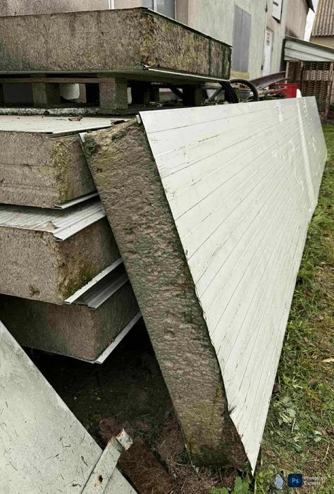 Płyty warstwowe 6.4x1x0.18m