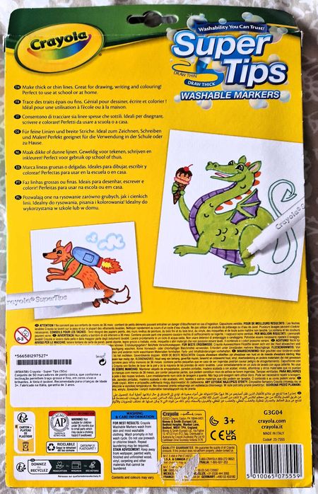 Crayola Super Tips - 50 Canetas