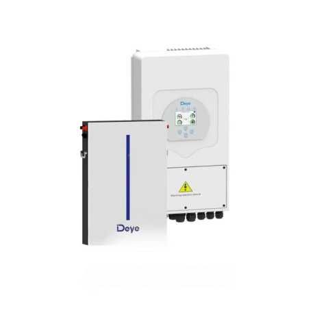 Комплект Deye SUN-6k + RW-M6.1 LiFePO4 6,1 кВт·год