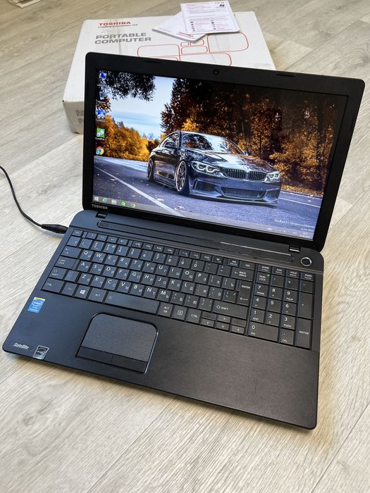 Ноутбук с Коробкой, новый SSD