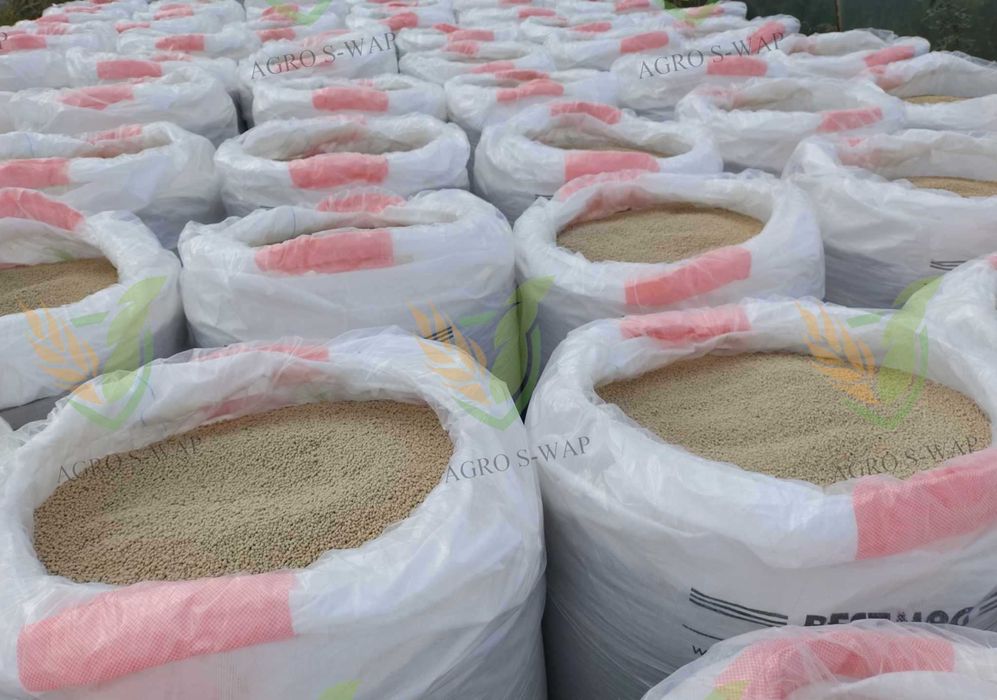 Wapno nawozowe granulowane.