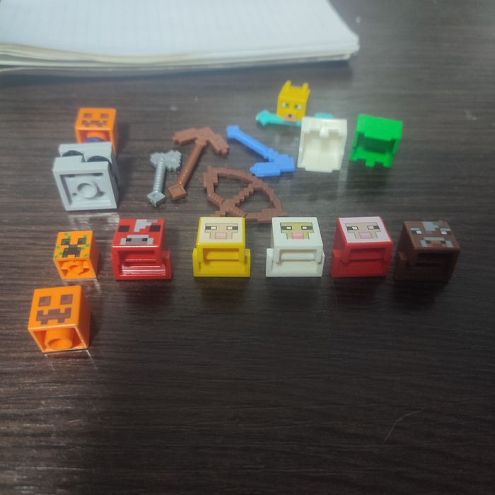Минифигурки Лего Майнкрафт