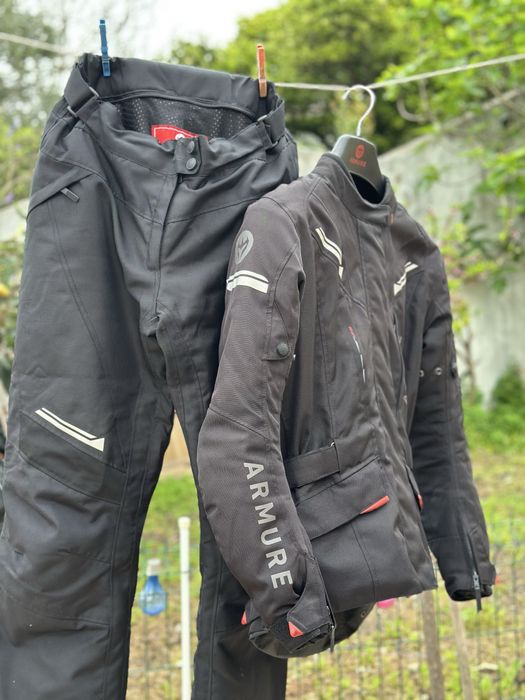 Fato Motard - Armure Mack Lady Black