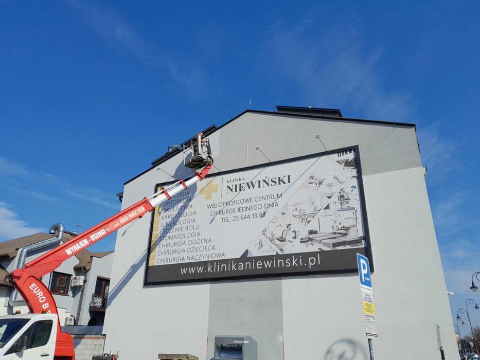 Mycie i malowanie elewacji i dachów