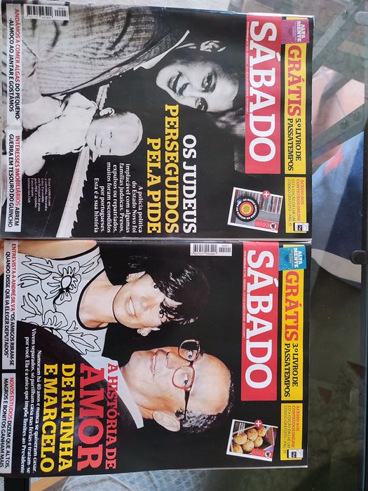 Revistas visao e sabado